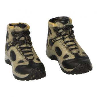Tactical Boots (Khaki) (Black) 1:6 
