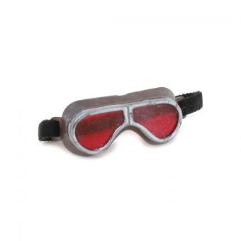 1/6 WWII Tank Crewman Goggles (Red) 