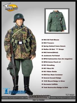 Elite Uniform mit MP44 Set Accessory Set 1/6 