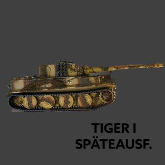 Tiger I Panzer aus ABS mit Mike Stannard Zubehör 1:6 