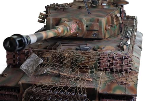 Tiger I Panzer aus ABS mit Mike Stannard Zubehör 1:6 