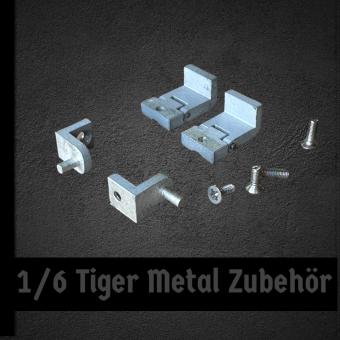 Tiger 1 Ersatzketten Turmhalterung in Metal 1/6 