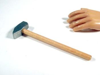 Hammer 3,8 cm wood Metal 