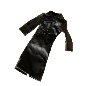 Coat Black leatherlike  1/6 