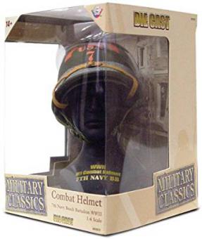 1:4  US M1 Metal helmet Navy 