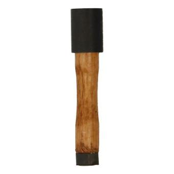 Wooden Diecast Stick Grenade (Black) Metal and Wood 
