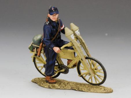 WWII German Forces: Hitlerjugend with Bicycle 