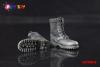  Product image 2 of the product “Black Boots. Canvas and leather ”