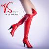  Product image 2 of the product “Female Leather Boots (Red) 1/6 ”