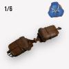  Product image 2 of the product “Saddlebag in brown 1 pcs only !! ”
