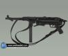  Product image 2 of the product “MP 40 in Metal schwere Ausf. 1/6 ”