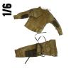  Artikelbild 2 des Artikels “US Airborn  M42 Uniform with US Flag Sleeve 1/6 “