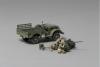  Product image 2 of the product “Dodge Jeep with 37mm Cannon & Crew 1/30 ”