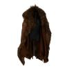  Product image 2 of the product “Cape with Fur Collar (Brown) ”