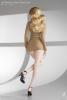  Artikelbild 2 des Artikels “Female Fashion Short Dress mit Kopf (Beige) 1:6 “