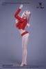  Product image 2 of the product “Female High-Bounce Wrap Chest Bag Buttocks Skirt Set (Red)  1:6 ”