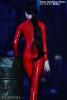 Product image 2 of the product “1:6 Female Leather Long Sleeved Onesie Suit (Red) ”