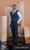  Artikelbild 2 des Artikels “Gentlemen Striped Suit Set (Blue) 1:6 “
