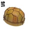  Artikelbild 2 des Artikels “Fallschirmjäger Helm mit Abzeichen in Metal 1:6 “