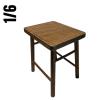  Artikelbild 2 des Artikels “Hocker , braun, 1:6 holz “