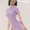  Product image 2 of the product “1:6 side slit cheongsam (Purple) ”