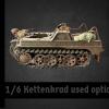  Product image 2 of the product “Sd.Kfz.2 Kettenkrad Used Optic (ohne OVP) 1/6 ”