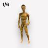  Product image 2 of the product “KM16-44 Kumik Male Head  with Body 1/6 ”