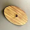  Product image 2 of the product “1/6 Wood Shield with Yellow decorations (Real Wood and Metal) ”