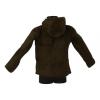  Product image 2 of the product “Velvet Medieval Hooded Shirt (Olive Drab) 1/6 ”