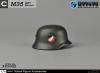  Artikelbild 2 des Artikels “M35 Helm in Metal (2 Abzeichen olive) 1/6 “