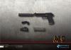  Artikelbild 2 des Artikels “M9 Pistol (Black) Kunststoff im Maßstab 1:6 “