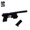 Artikelbild 2 des Artikels “1/6  HK SOCOM Pistol with Silencer  (Black) “