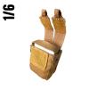  Product image 2 of the product “1/6-scale tan MOLLE/PALS utility or medical pouches. ”