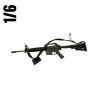  Product image 2 of the product “1:6 M16A2  Carbine Telescopic Stock sight ”