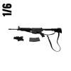  Product image 2 of the product “1:6 M16A2  Carbine Telescopic Stock sight ”
