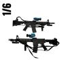  Product image 2 of the product “1:6 M16A2  AR Carbine Telescopic Stock sight ”