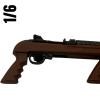  Product image 2 of the product “Street Heat Ruger Mini-14 Semi Automatic Rifle (w/ Foregrip) 1/6 ”