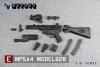 Product image 2 of the product “MP5A4 M628 Submachinegun (Black) 1/6 ”