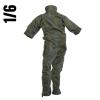  Product image 2 of the product “Coveralls Flight Suit- Shortarm  (Olive Drab) 1/6 ”
