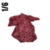  Product image 2 of the product “1/6 Scale Patterned Haori (Red) ”