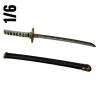  Product image 2 of the product “Wakizashi sword Metal 1/6 ”