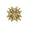  Product image 2 of the product “Spanienkreuz in Metal Gold 1:6 (mit Diamanten) ”