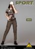  Product image 2 of the product “Sport Female Clothing Set (Green) 1:6 ”