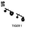  Product image 2 of the product “Set of German Turret Lifting Hook in Plastik 1/6 ”