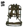  Product image 2 of the product “M1967 Lightweight Tropical Pack Frame 1/6 ”
