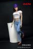  Artikelbild 2 des Artikels “Women's Tight Denim Jeans (Blue) “