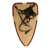  Artikelbild 2 des Artikels “Wooden Knight Shield (Red) in 1:6 “
