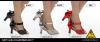  Product image 3 of the product “High Heels High Heels - silver/glitter Kunst-Leder 1/6 ”