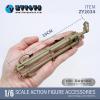  Product image 3 of the product “Diecast MG34 / MG 42 Machine Gun Anti-Aircraft Tripod Mount (Sand) in 1/6 ”