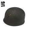  Artikelbild 3 des Artikels “Fallschirmjäger Helm mit Abzeichen in Metal 1:6 “